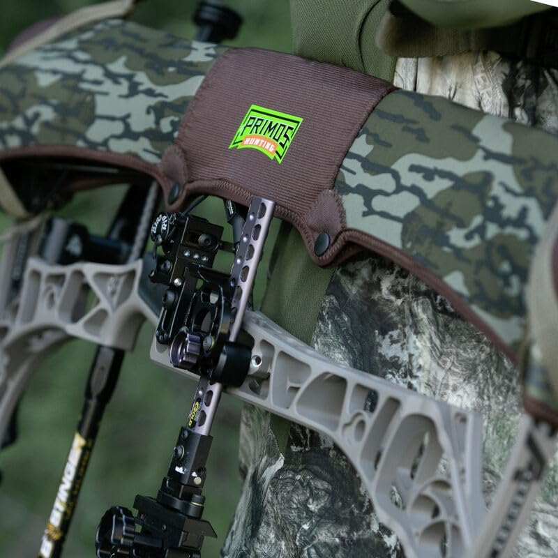 PRIMOS Hunting Neoprene Bow Sling in Mossy Oak Bottomland, Universal Fit Bow Protection with Hands-Free and Feather-Lite - Image 3